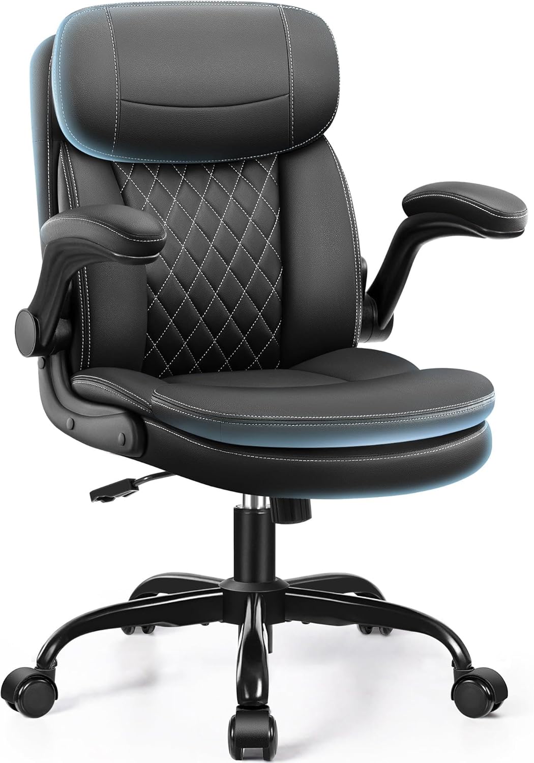 Ergonomic Office Chair - كرسي مكتب مريح مع وسادة مزدوجة