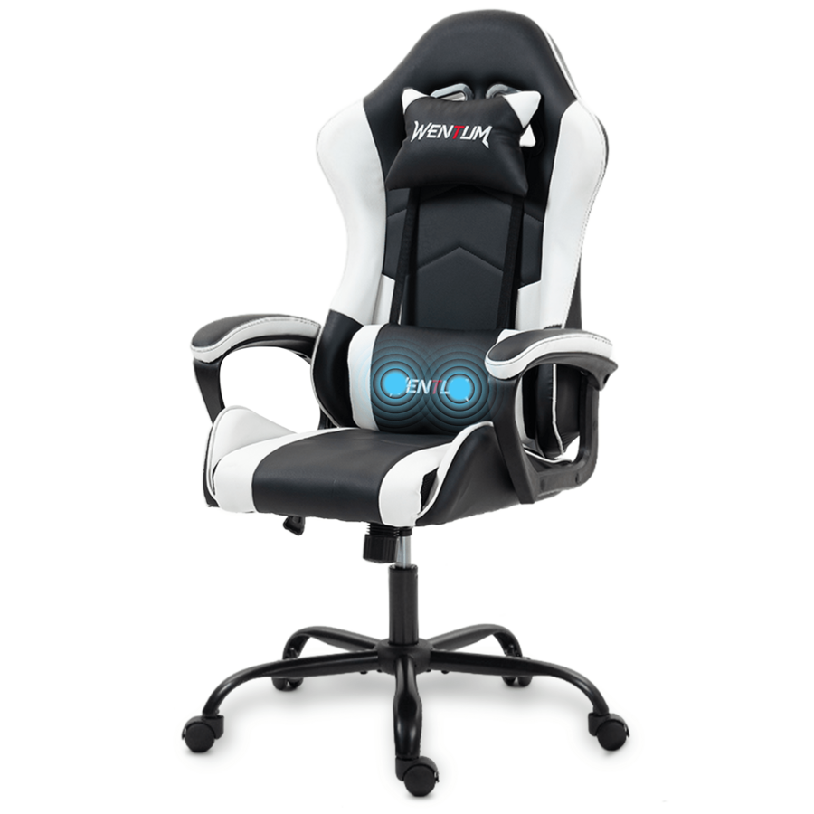Ergonomic Office Chair - كرسي ألعاب مريح بتصميم رياضي، كرسي