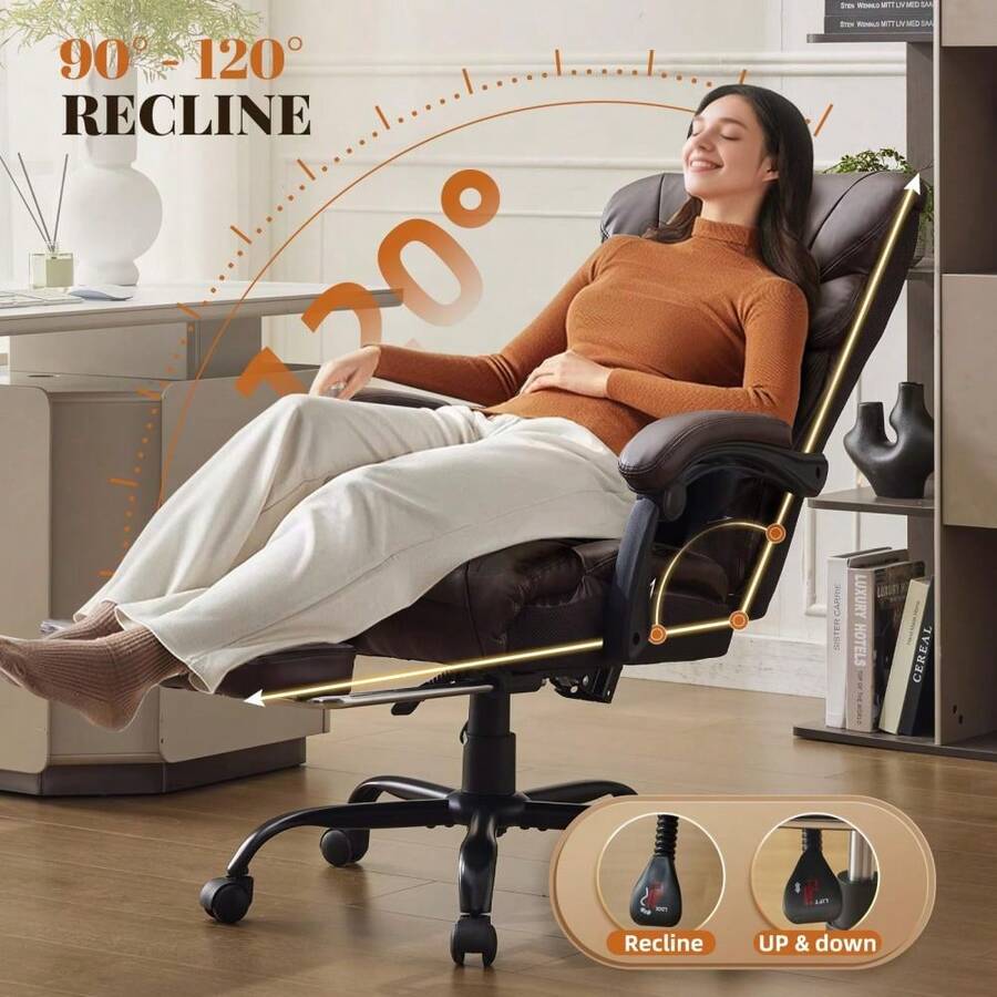 كرسي مكتب، كرسي كمبيوتر بظهر ع - مراجعة Ergonomic Office Chair وسعره