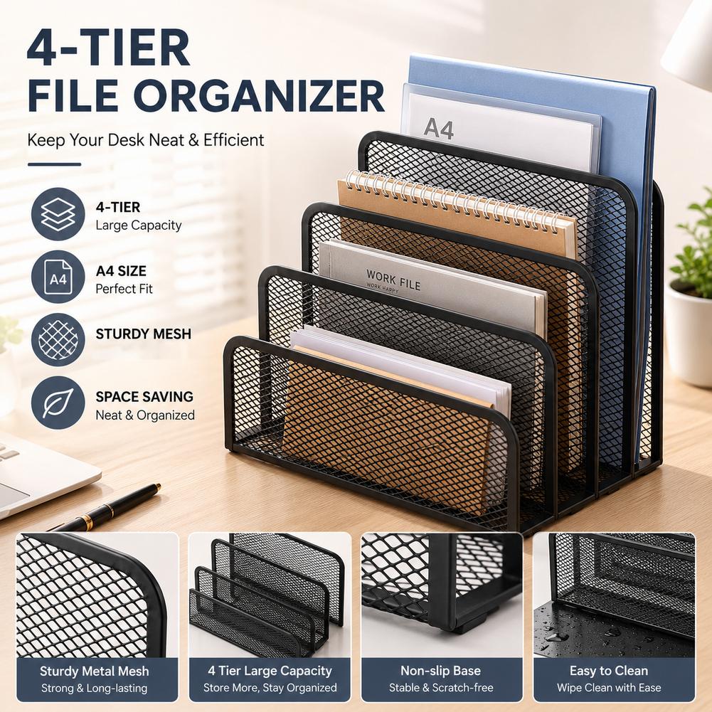 حامل دفاتر ومستندات مكتبي من 3 - مراجعة Document Holder Stand وسعره