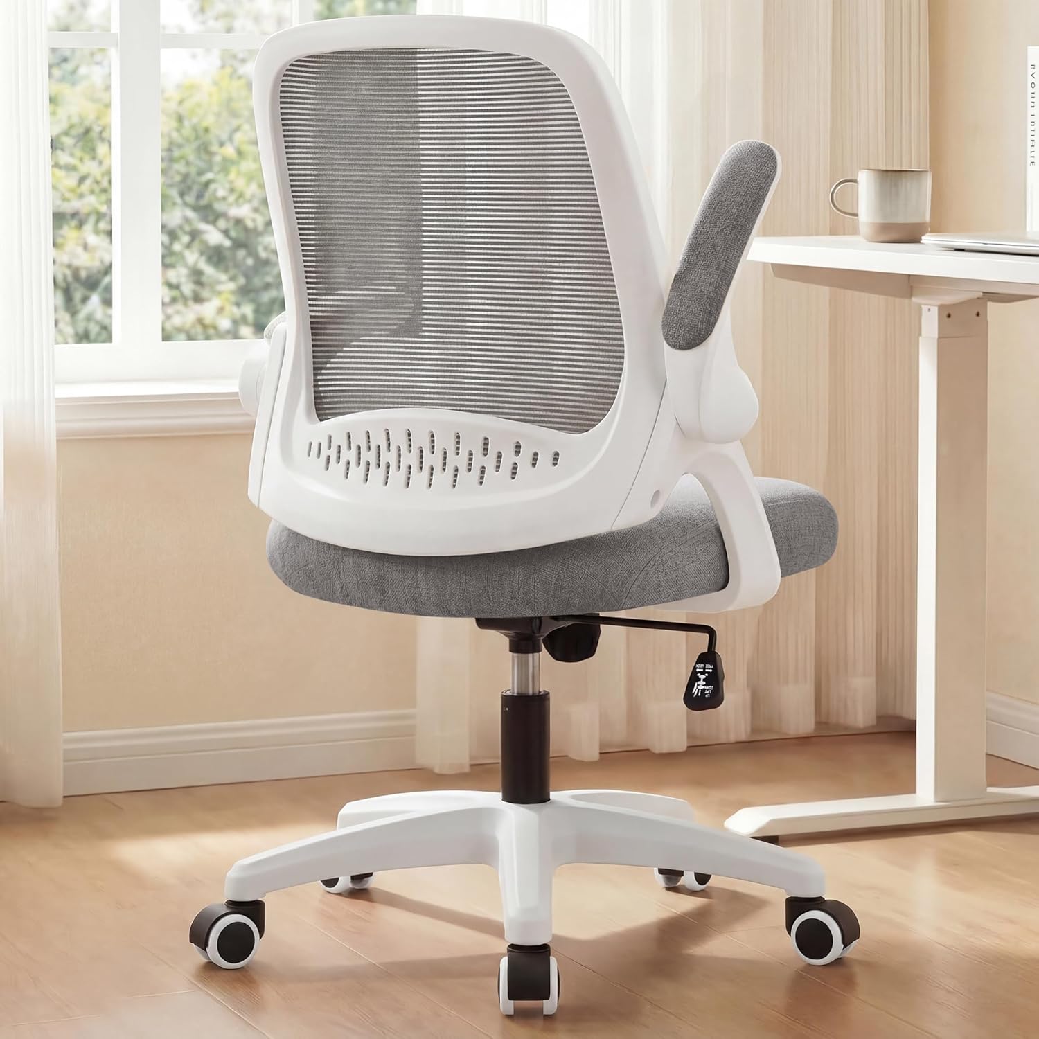 كرسي مكتب شبكي مريح مع دعم للظ - مراجعة Ergonomic Office Chair وسعره