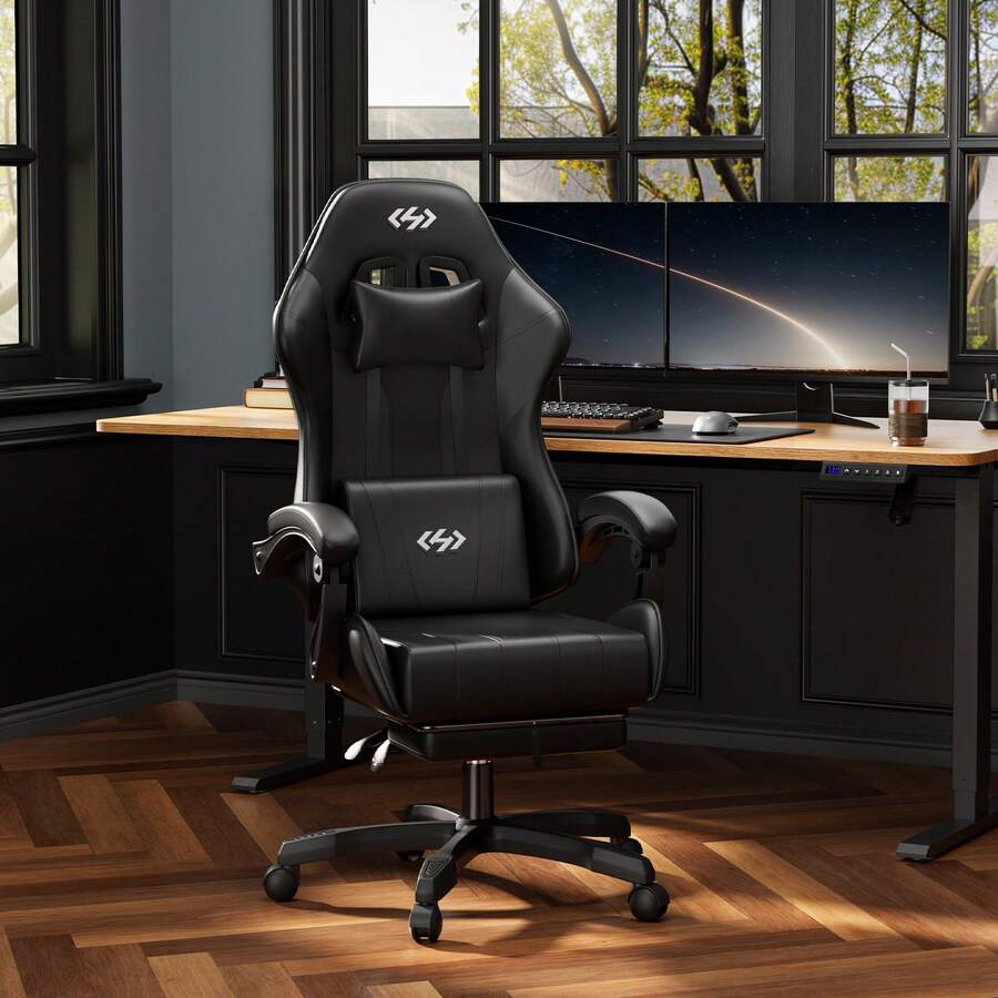 كرسي ألعاب، كرسي مكتب مريح للك - مراجعة Ergonomic Office Chair وسعره