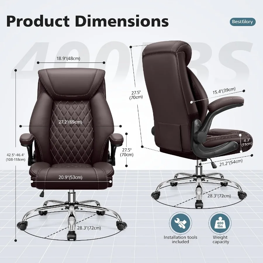 كرسي مكتب تنفيذي للمساحات المه - مراجعة Ergonomic Office Chair وسعره